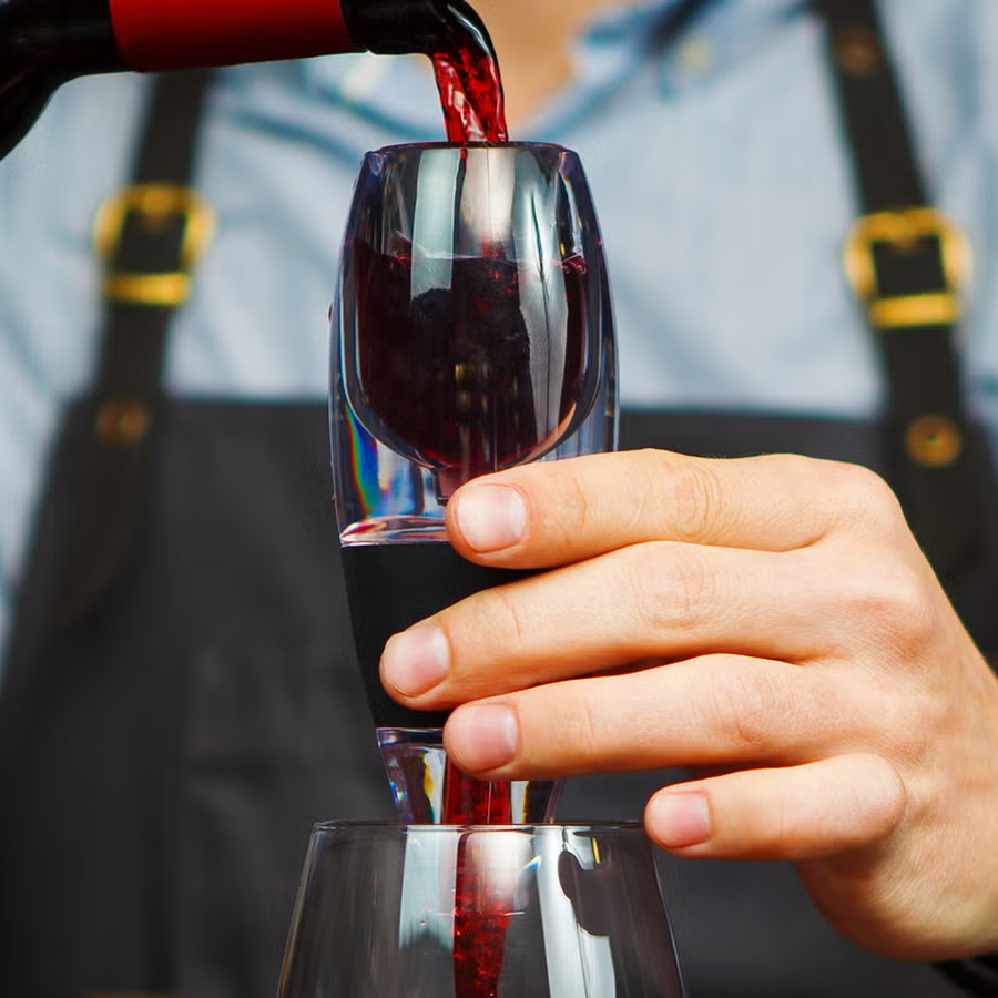 Elegant Wine Aeration Kit with Filter and Display Holder