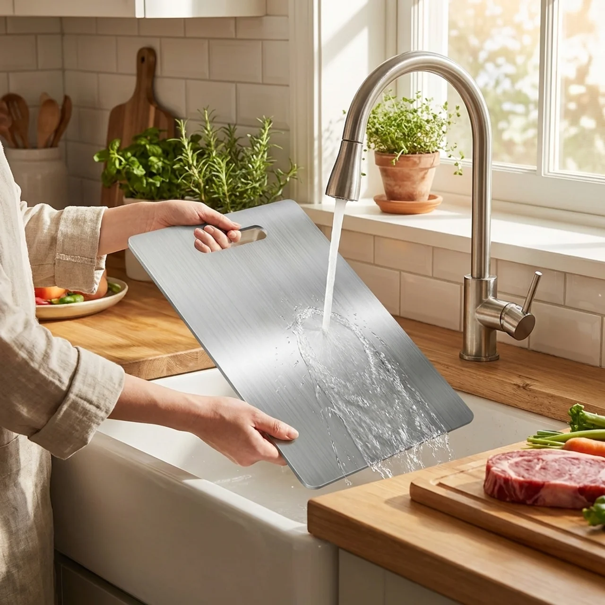 Premium Steel Prep Board – Durable and Effortlessly Clean