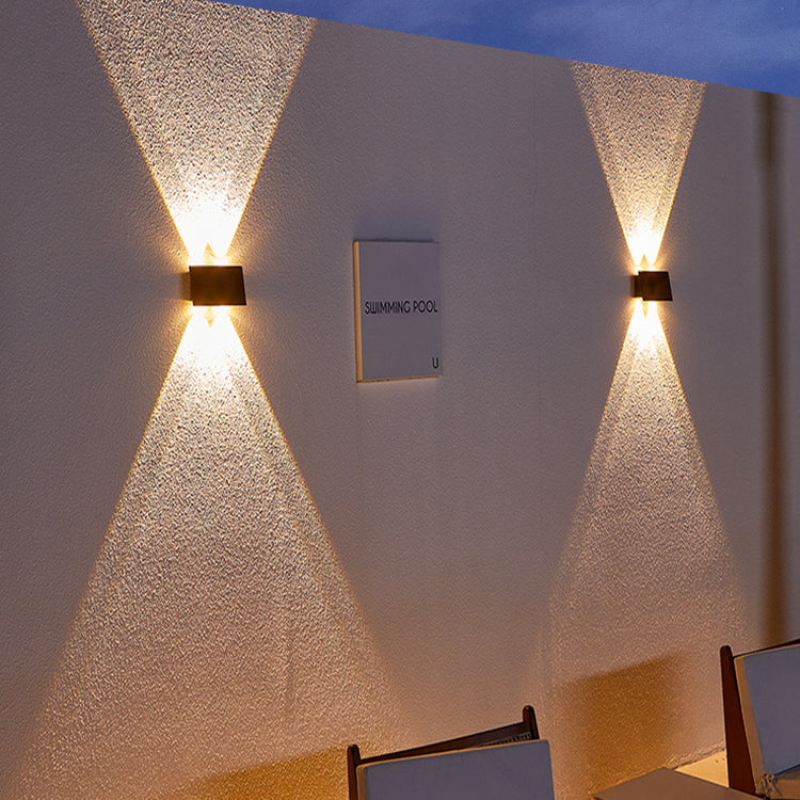 Eco-Friendly Solar Wall Light with Smart Sensor for Outdoors