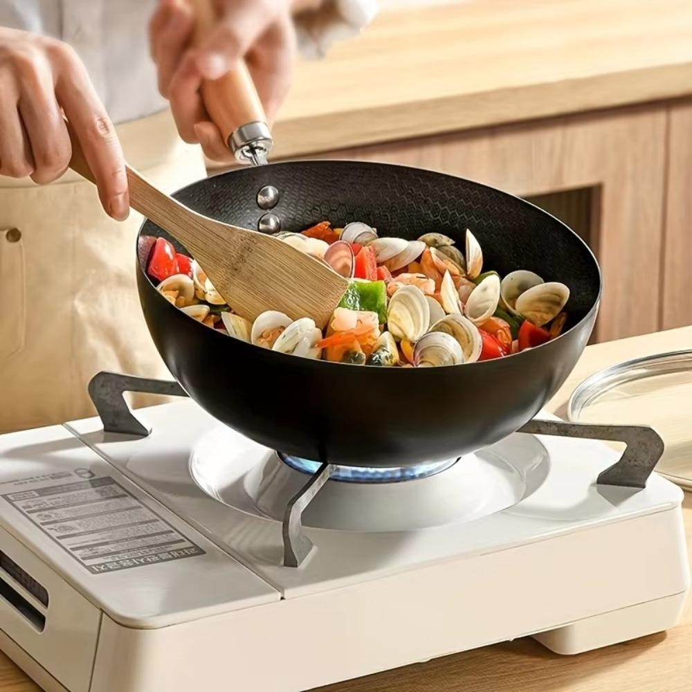 Compact Nonstick Cast Iron Skillet for Quick Meals
