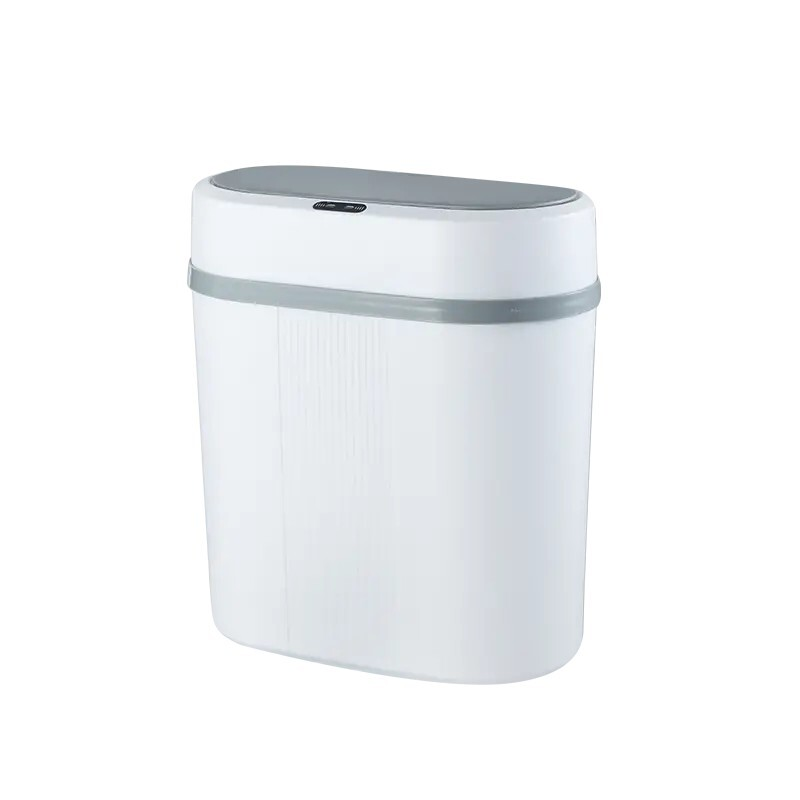 Hands-Free Bathroom Waste Bin with Motion Detection