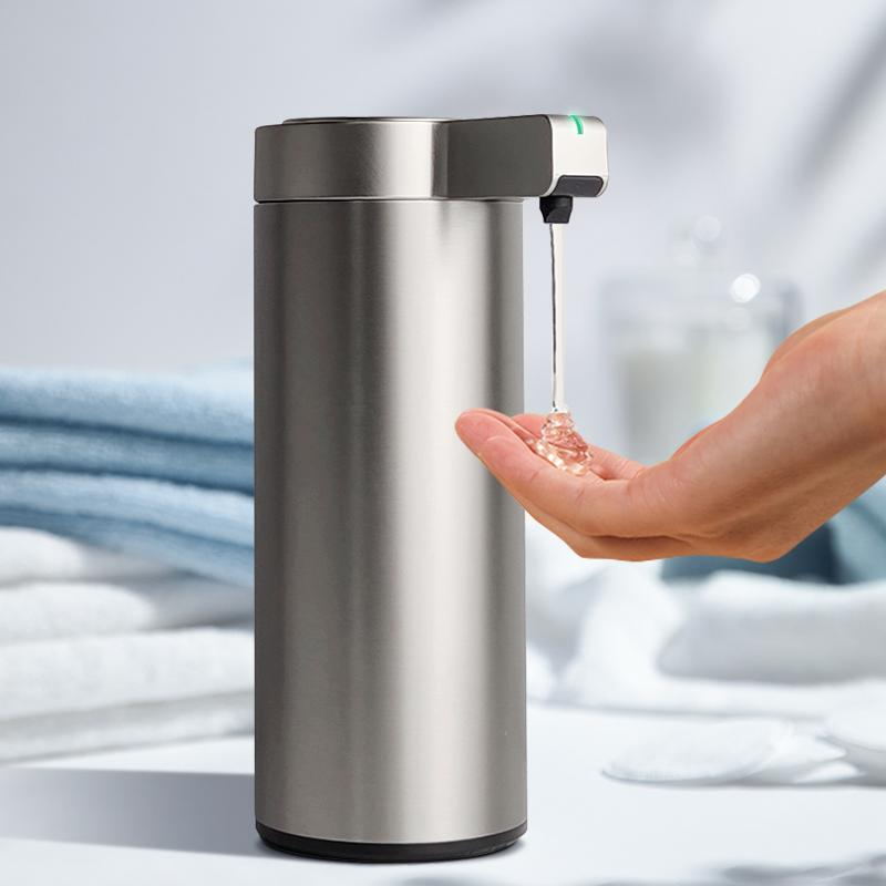 Smart Touchless Liquid Soap Dispenser in Stainless Steel