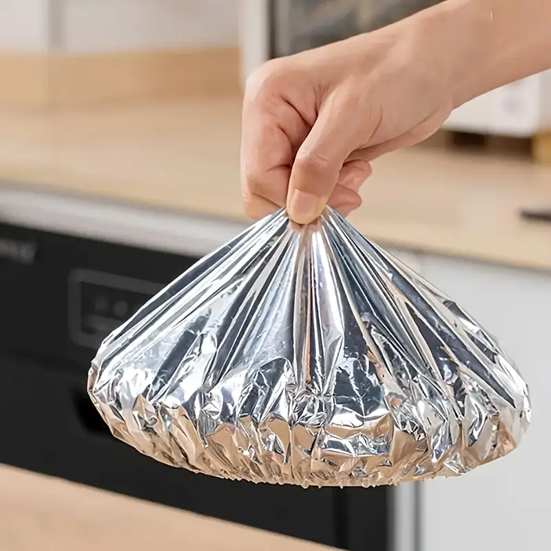 Temperature-Saving Food Cover with Insulated Aluminum Shield