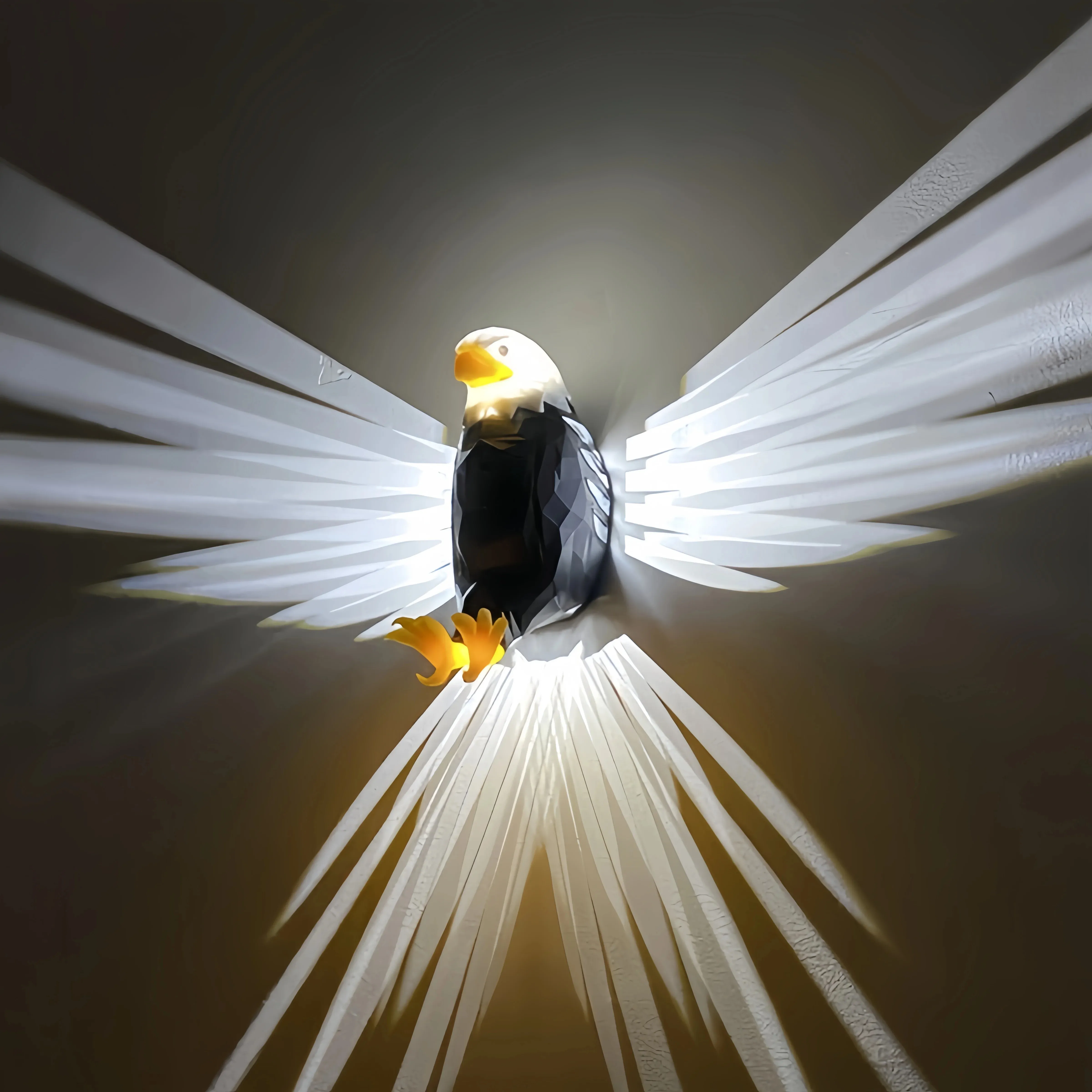 Stylish Eagle-Shaped LED Magnetic Wall Lamp