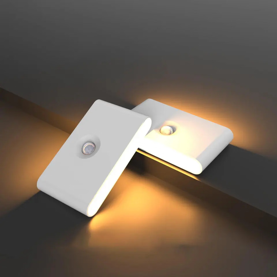 Smart Motion-Activated LED Wall Light with Magnetic Base