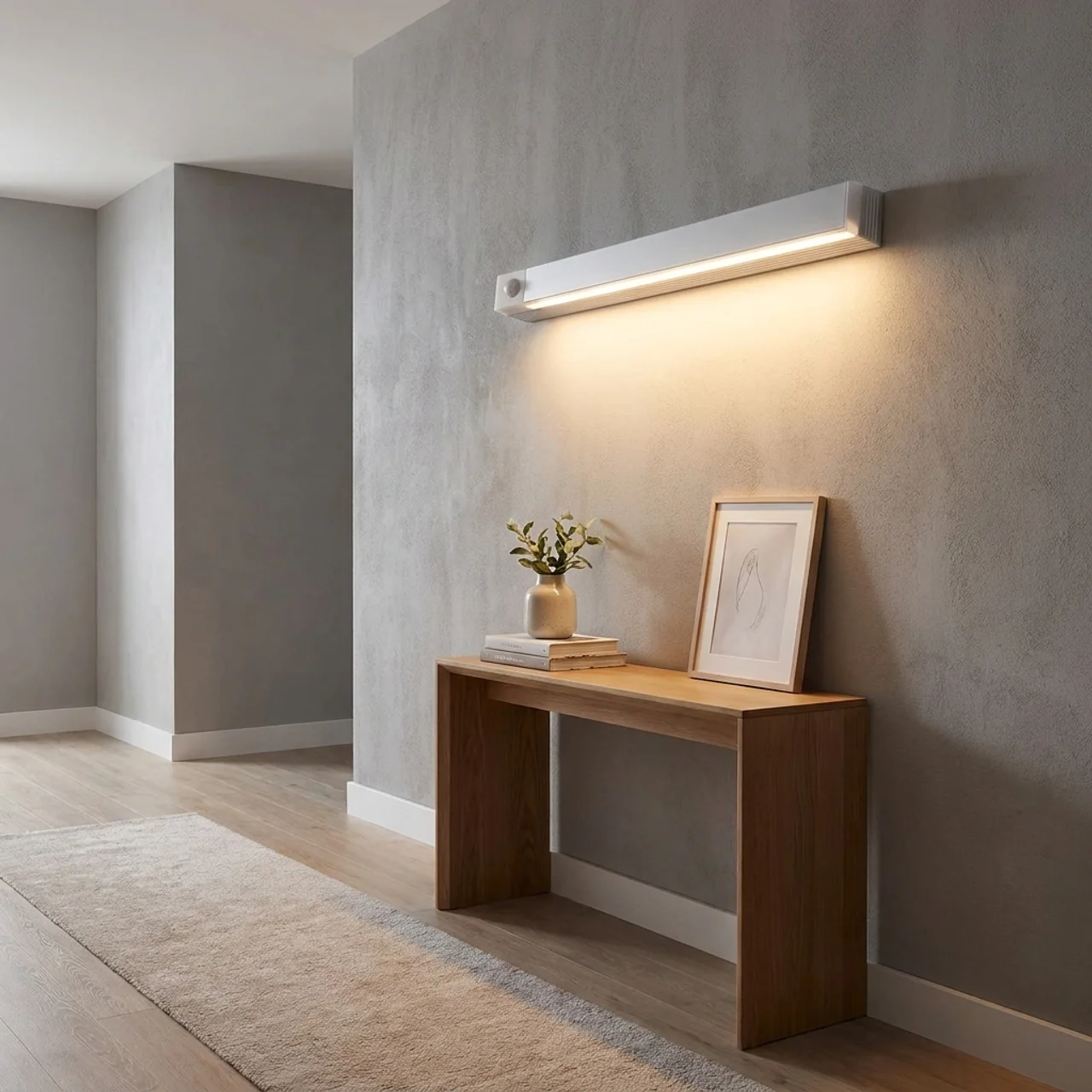 Versatile Indoor LED Light – Warm White Surface Mount Fixture
