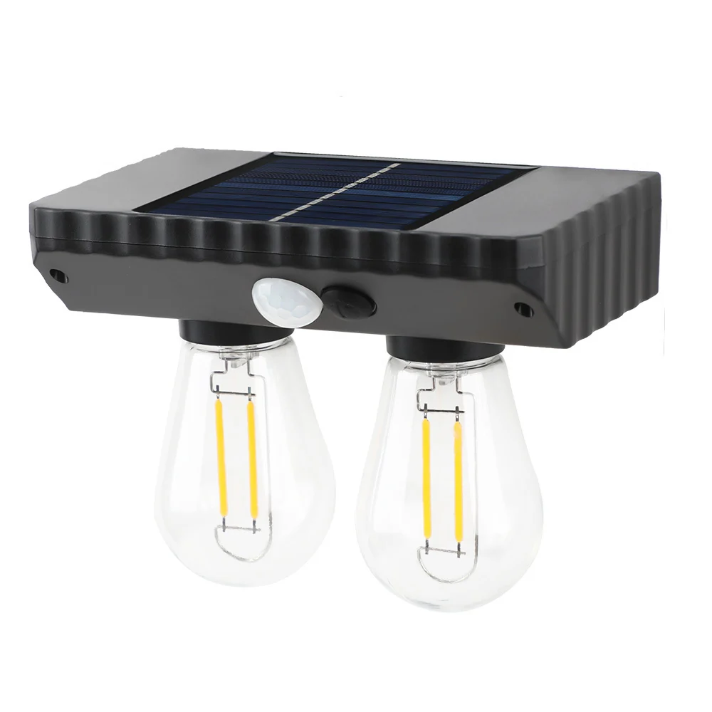 Smart Solar Wall Light with Motion Detection for Outdoor Use