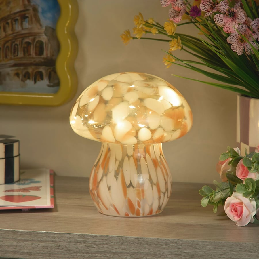 Whimsical Glow Mushroom Lamp - Portable LED Lighting