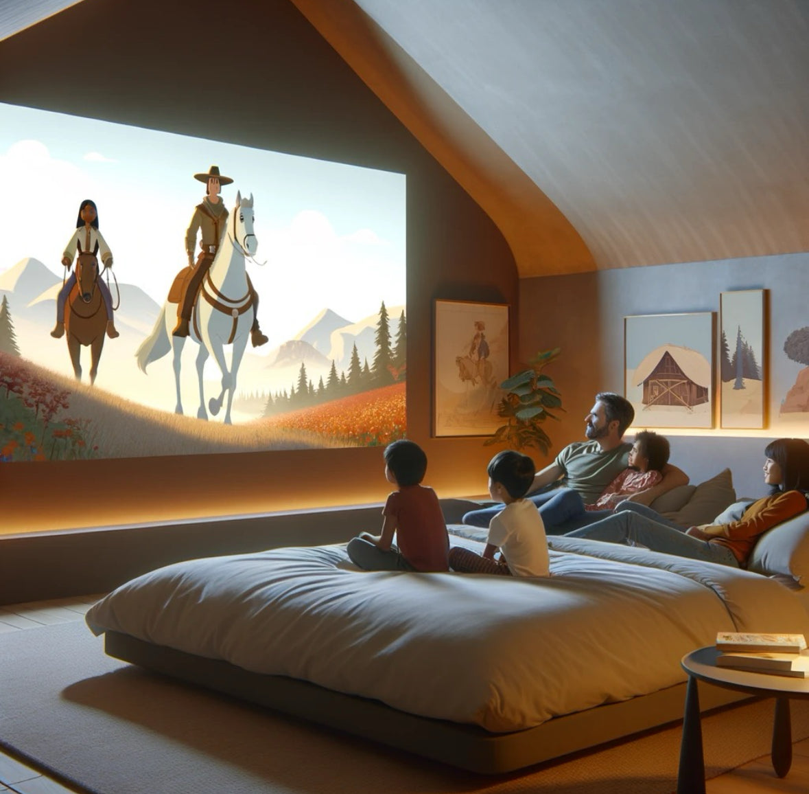 Compact Home Theater Projector for Ultimate Viewing Fun