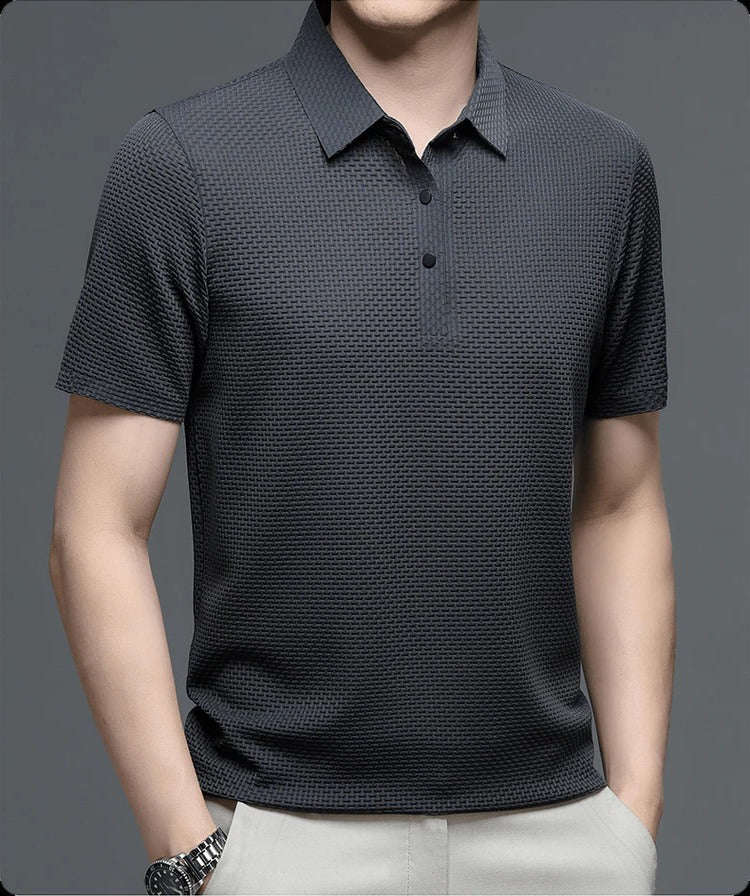 Men's Stylish Ventilated Short-Sleeve Shirt