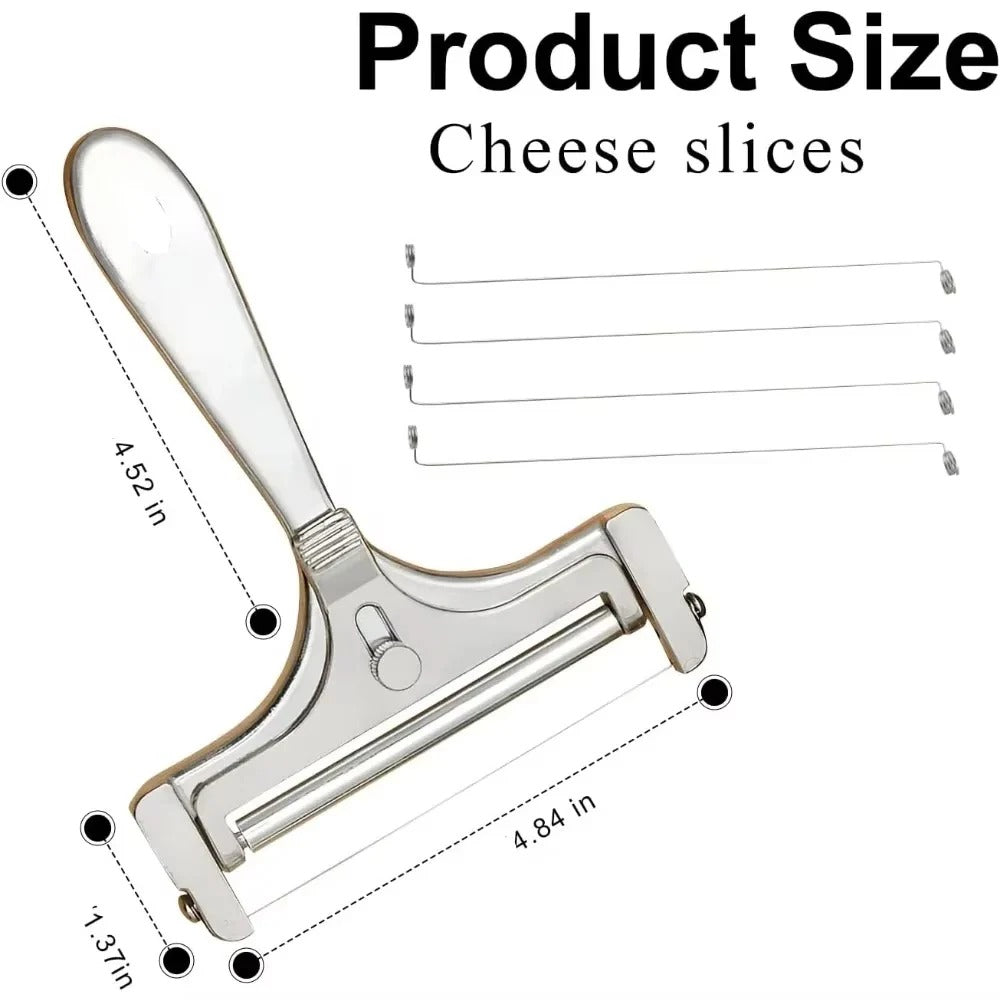 VersaSlice Adjustable Cheese Cutter – Precision Wire Slicing Tool