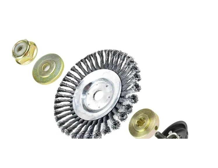 Sturdy Weed Removal Wheel for Powerful Yard Care