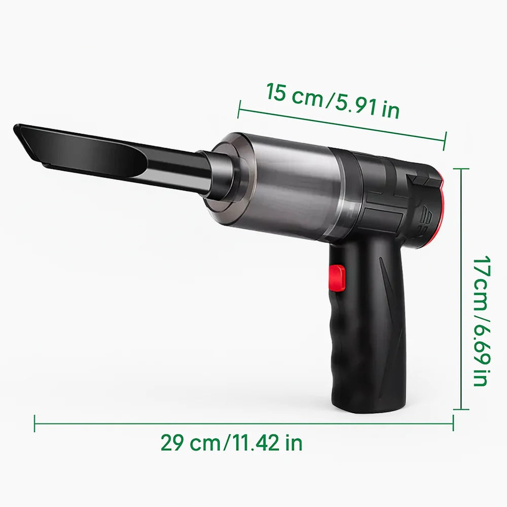 Portable Vacuum Cleaner – 95000Pa Strong Suction, Easy to Use