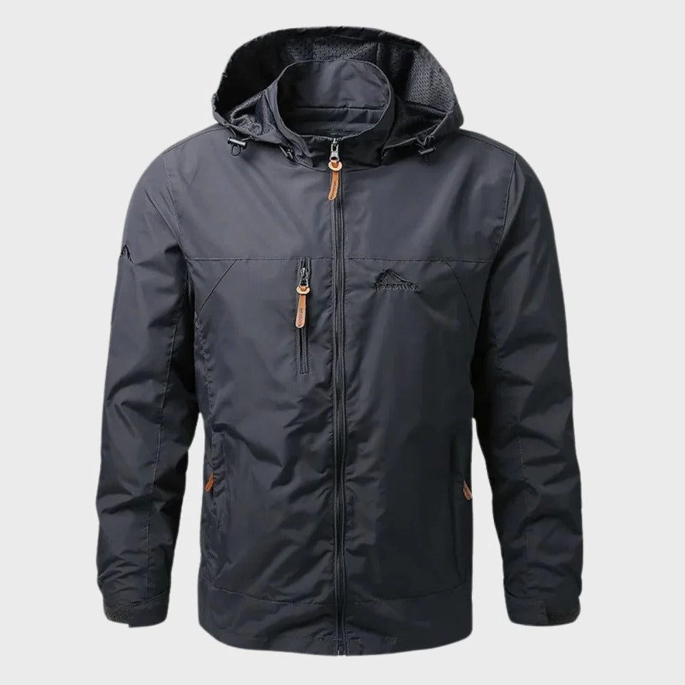 Men's All-Weather Protective Hooded Jacket