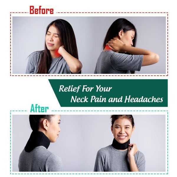 ComfortFlex Heated Neck Wrap for Soothing Relief