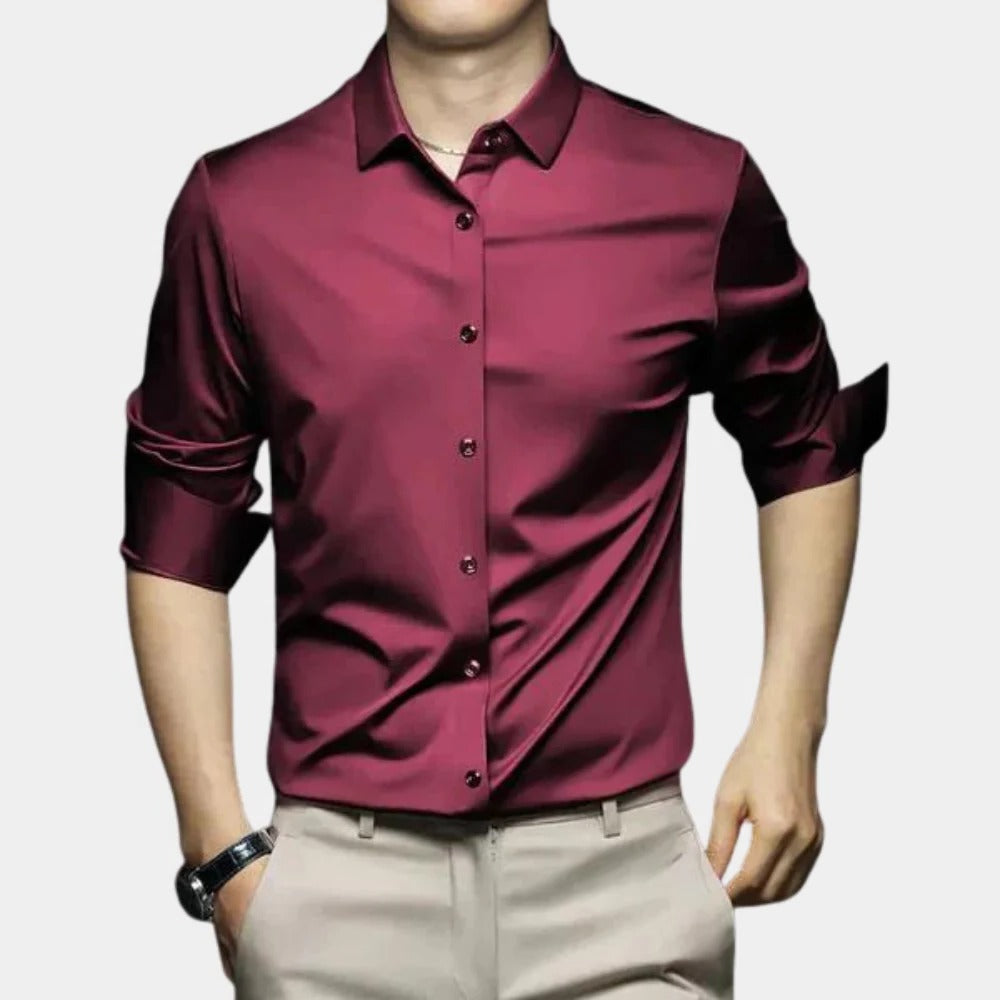 Essential No-Wrinkle Dress Shirt for Men