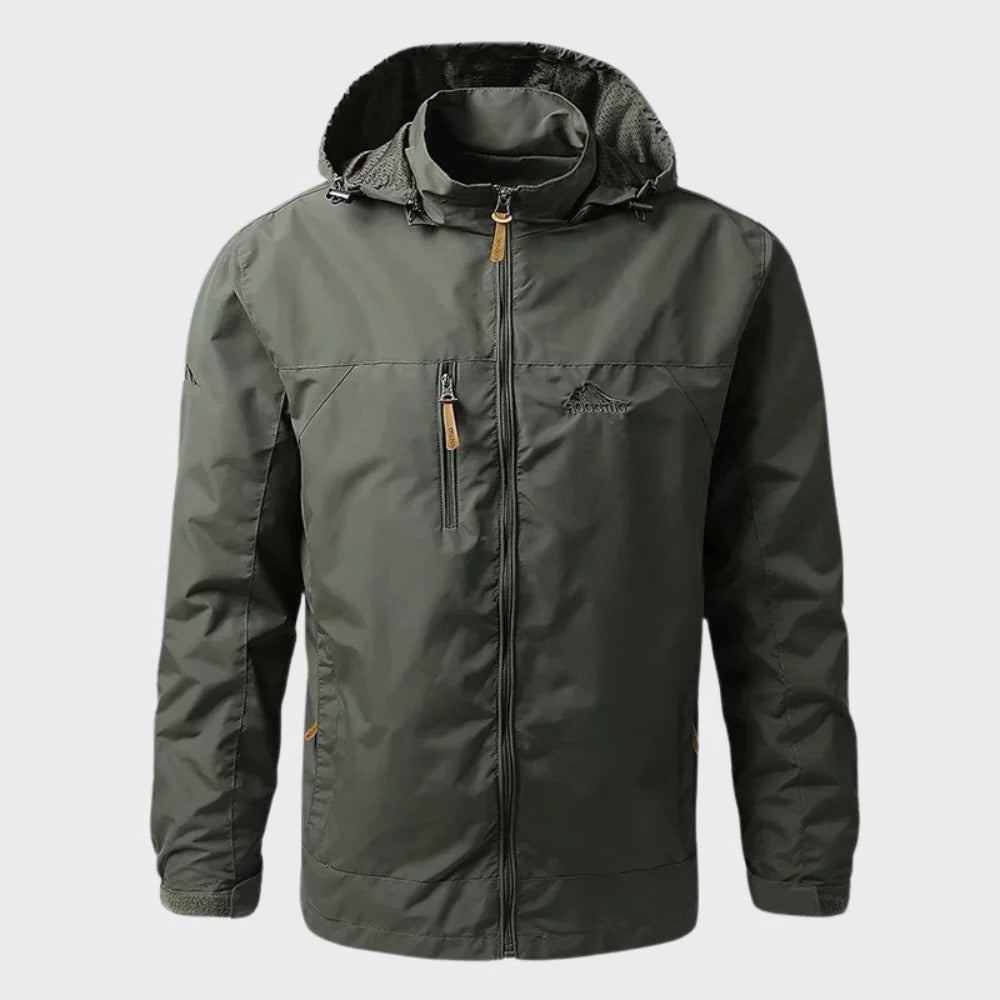 Men's All-Weather Protective Hooded Jacket