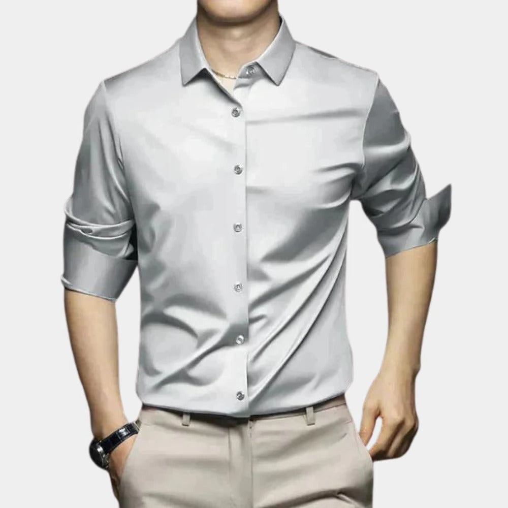 Essential No-Wrinkle Dress Shirt for Men