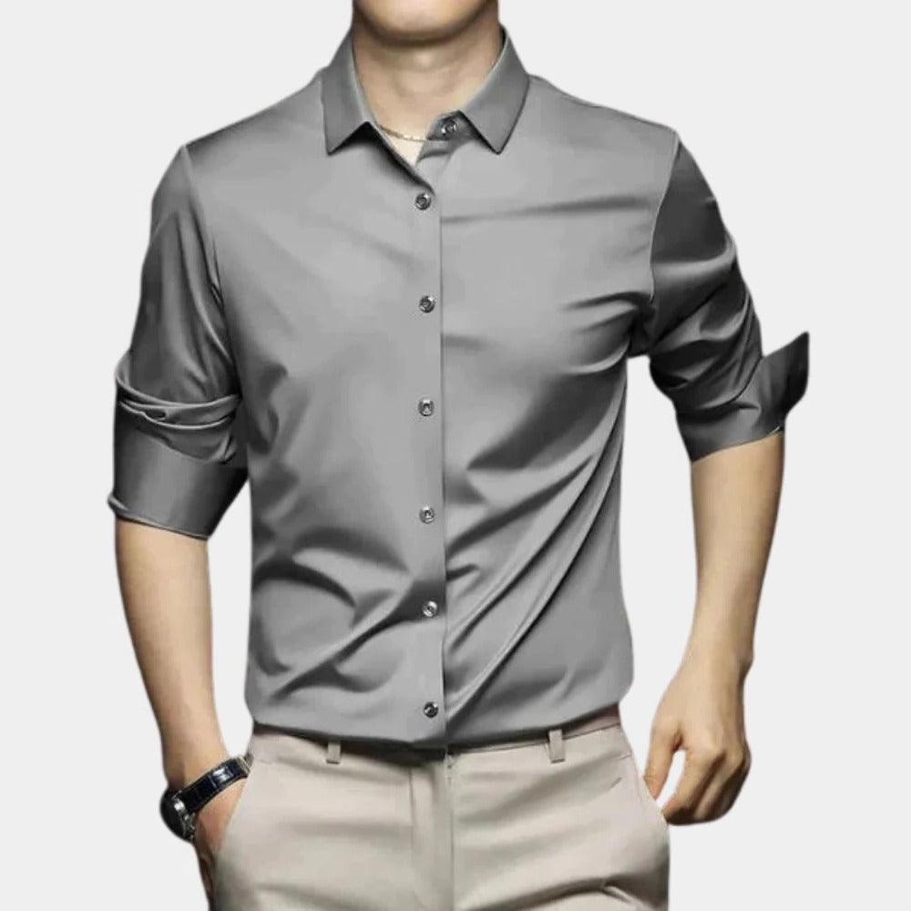 Essential No-Wrinkle Dress Shirt for Men