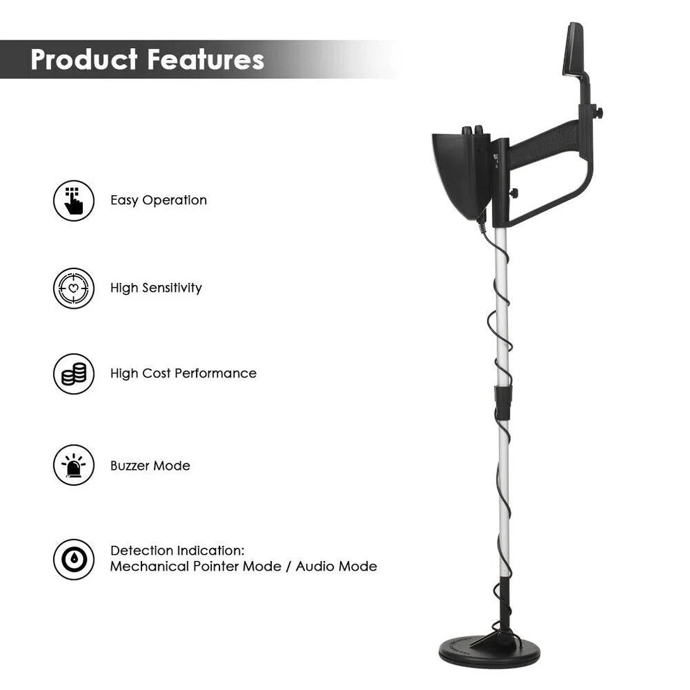 Versatile Metal Finder with HD Display