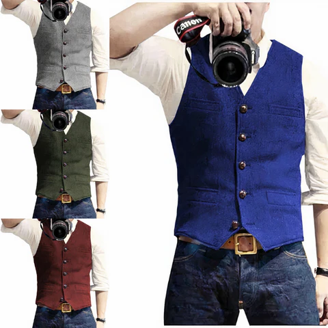 Chic Men's Vest for Every Occasion