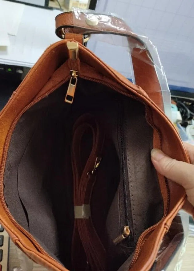 Chic Vintage Leather Handbag for Women