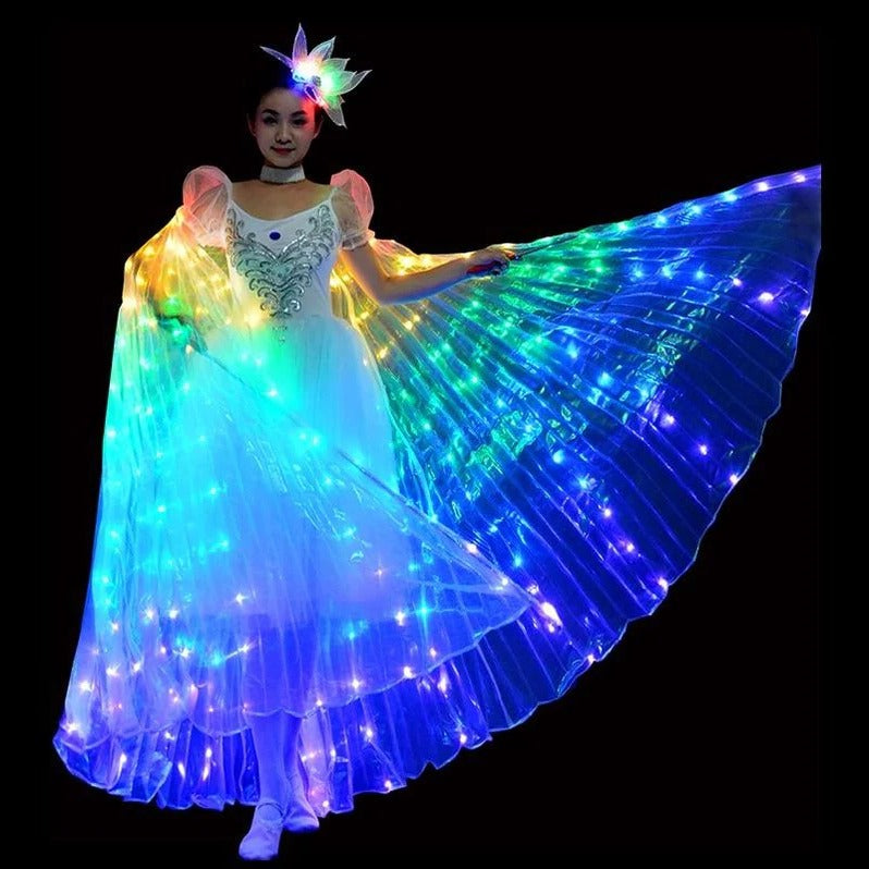 Illuminated Butterfly Wings for Performances
