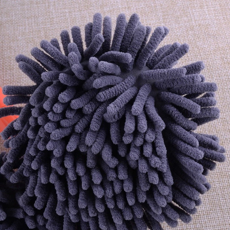 Ergonomic Car Cleaning Brush with Flexible Rotating Head