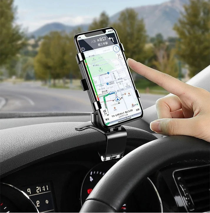 Versatile Vehicle Phone Mount for Safe Driving