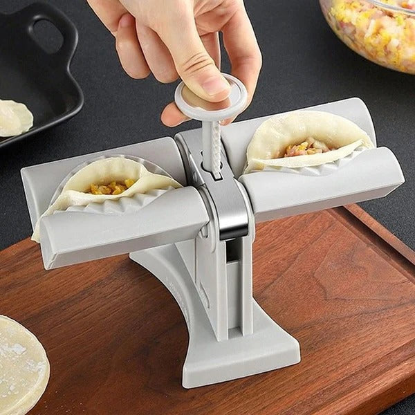 Dual-Headed Dumpling Maker for Fast Creation