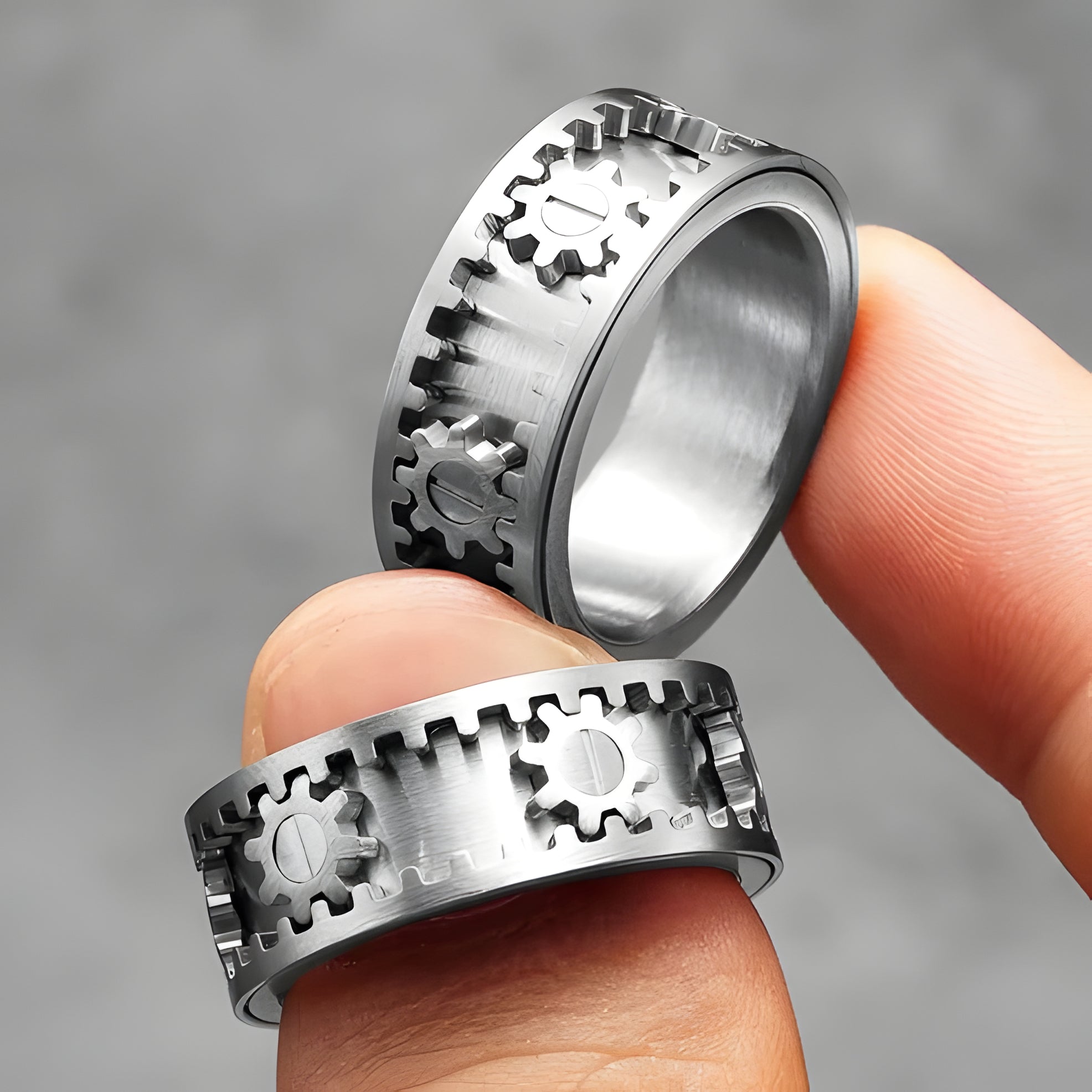 Stylish Spin Ring - Fidget & Fashion Combined