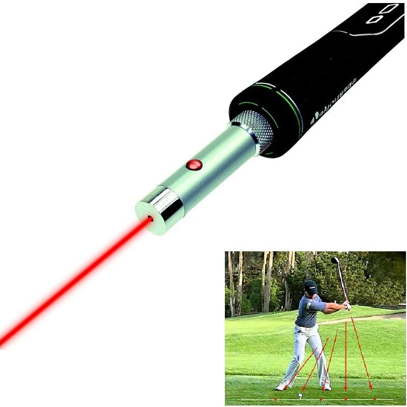 Precision Golf Swing Trainer with Laser Guidance