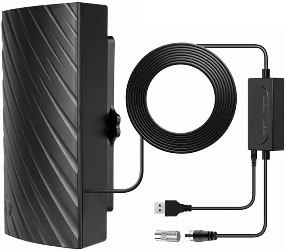 Ultra-Range Indoor 4K TV Antenna with 600-Mile Reception
