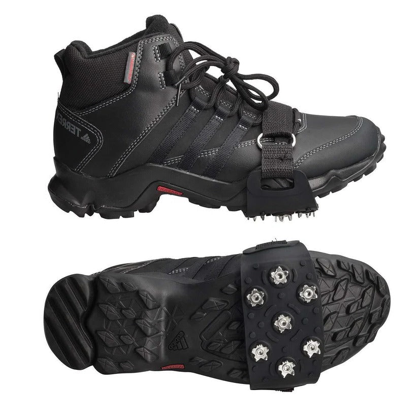 Versatile Ice Traction Slip-Ons for Footwear