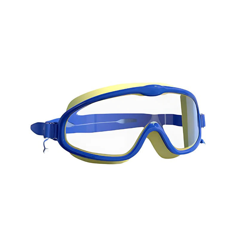 Youth Swim Goggles with Anti-Fog Technology and Wide Lens