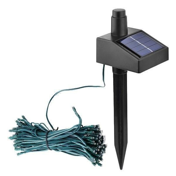 55-Foot String of 100 Solar Fairy Lights for Outdoor Charm