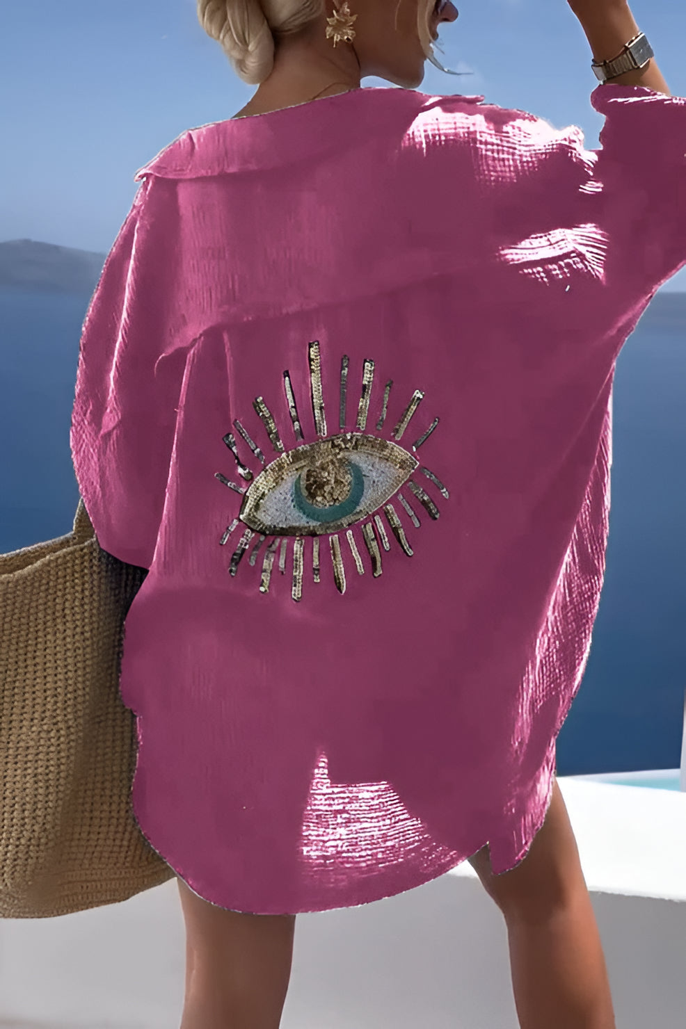 Glamour Vibe Top with Sparkling Beads