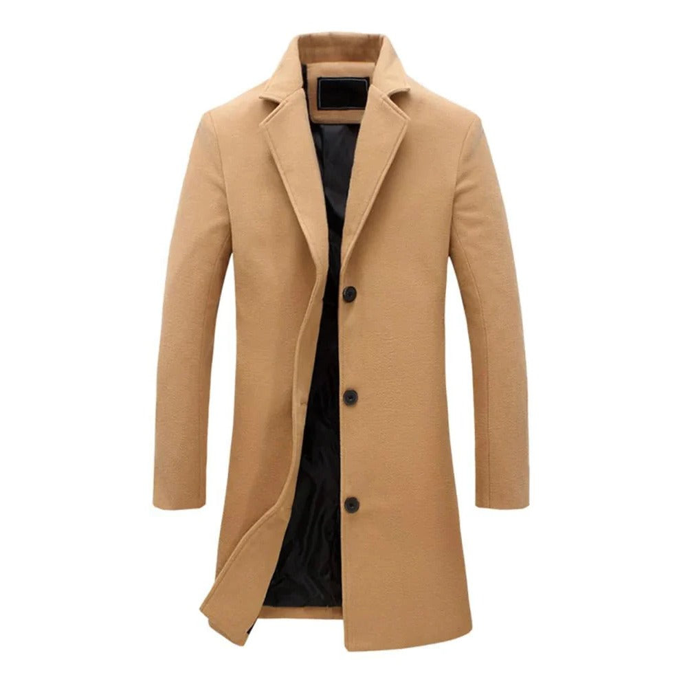 Stylish Long Men's Winter Jacket for Ultimate Warmth