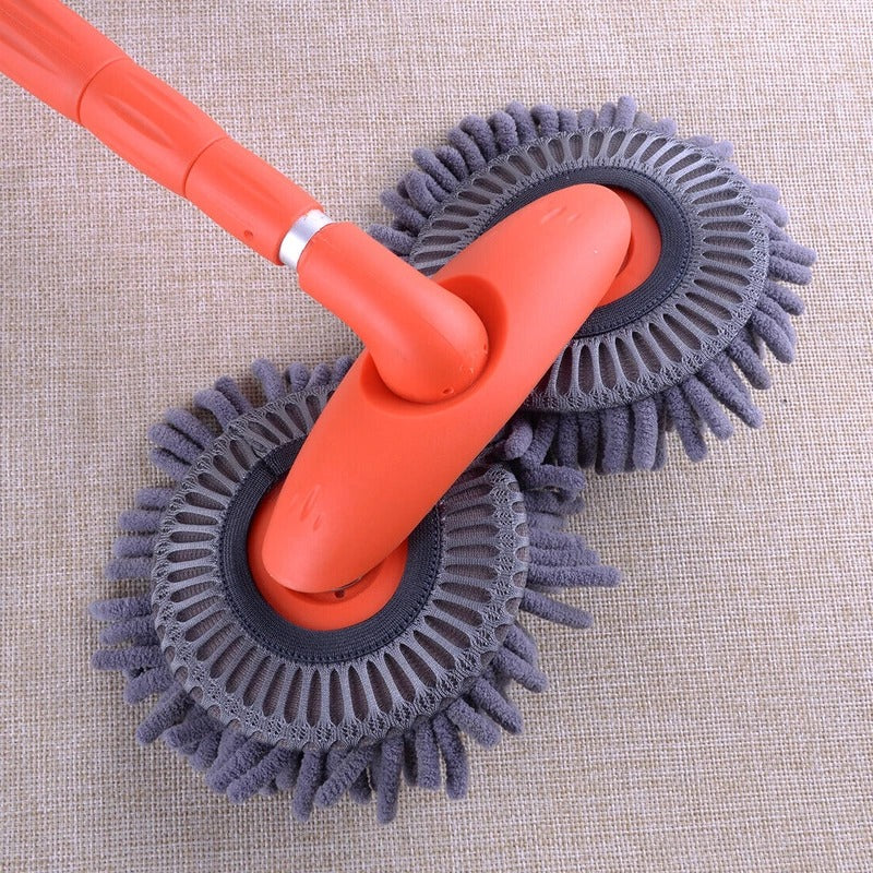 AutoClean Pro Brush – 360° Rotating Head with Extended Handle