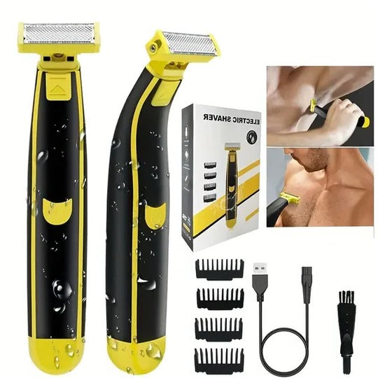 SleekShave Pro: Rechargeable Electric Shaver & Trimmer