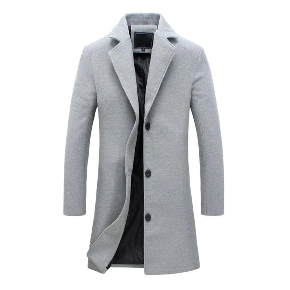 Stylish Long Men's Winter Jacket for Ultimate Warmth