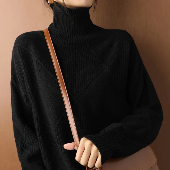 Cozy Elegance Wool Sweater for Women