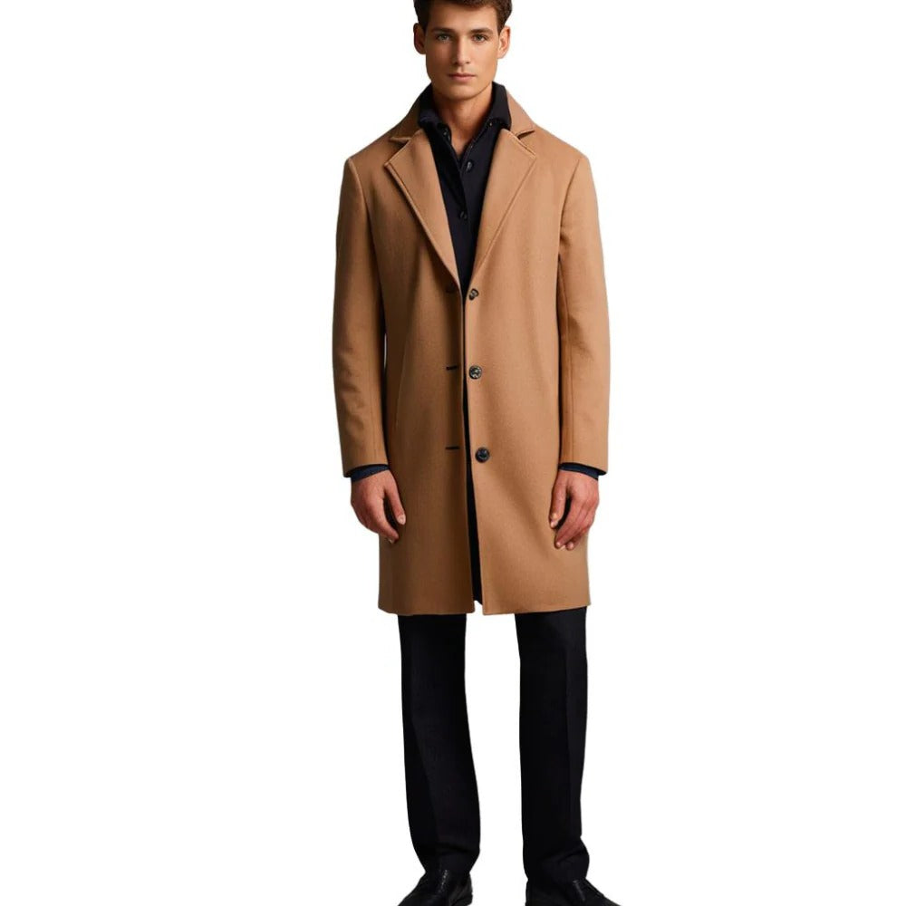 Stylish Long Men's Winter Jacket for Ultimate Warmth