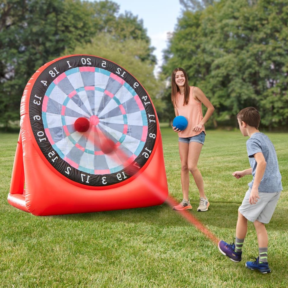 Massive Inflatable Soccer Target Game