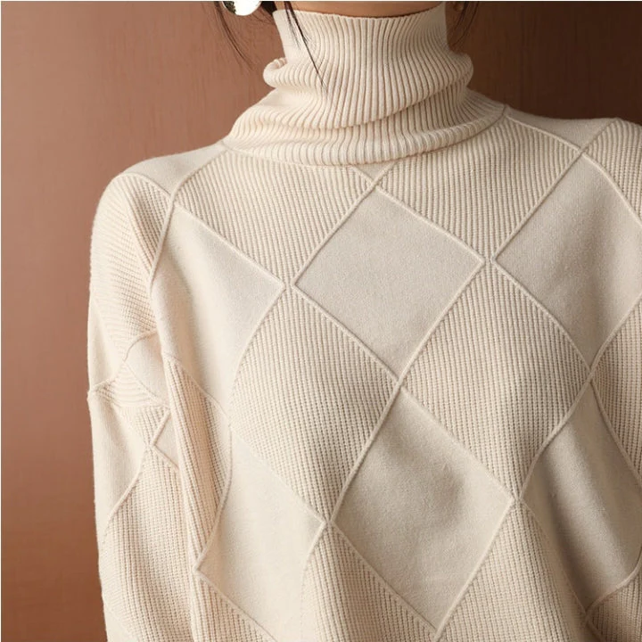 Cozy Elegance Wool Sweater for Women