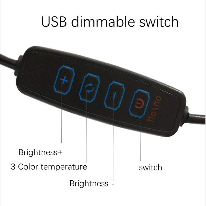 Versatile Clamp-On LED Work Lamp for Precision Lighting