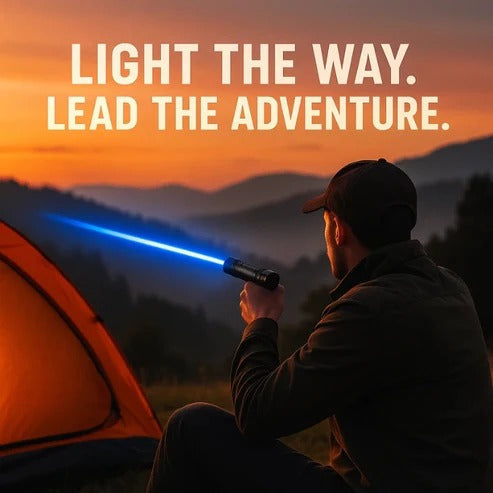 All-Weather Laser Firestarter Flashlight
