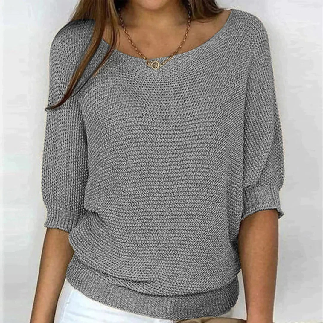 Chic and Cozy Knitwear Top