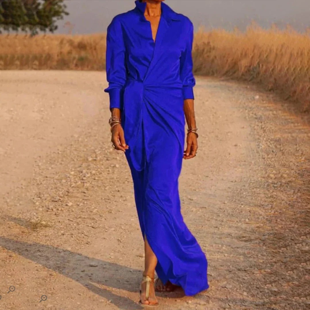 Chic A-Line Spring Dress for Effortless Elegance