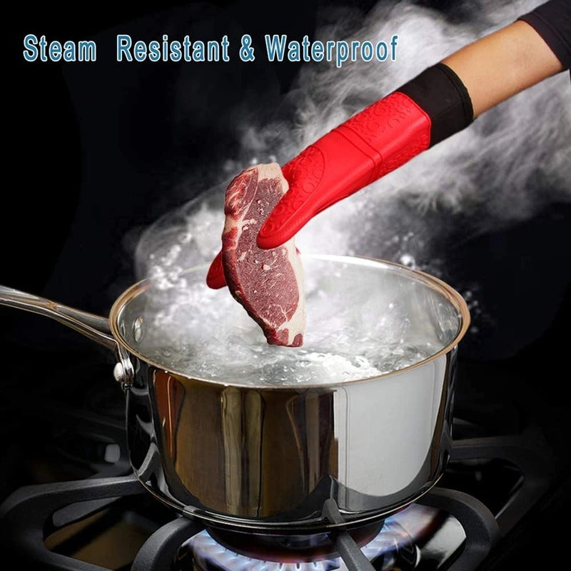 Durable Heat-Guard Kitchen Gloves